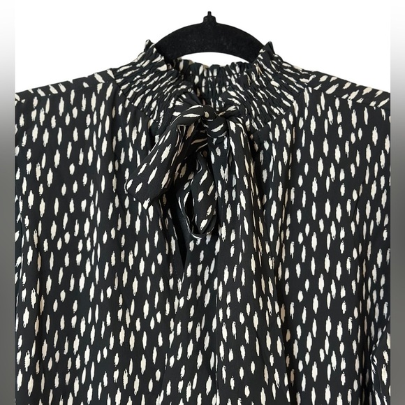 Loveriche Long Sleeves Dress Women’s size S Black/cream - Picture 4 of 12